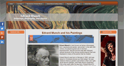 Desktop Screenshot of edvardmunch.org