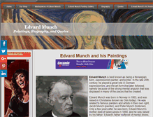 Tablet Screenshot of edvardmunch.org